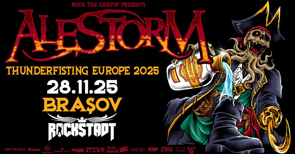 ALESTORM, Lutharo, Roses of Thieves @ Rockstadt