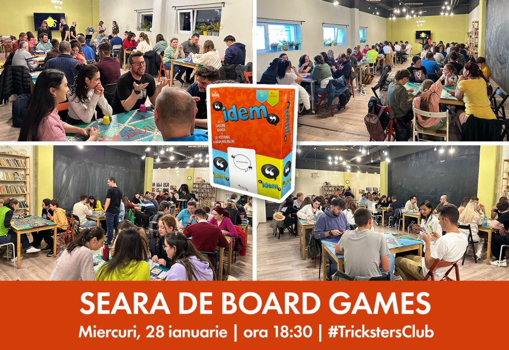 Seara de board games – Idem: joc de petrecere @ Magnolia Brașov