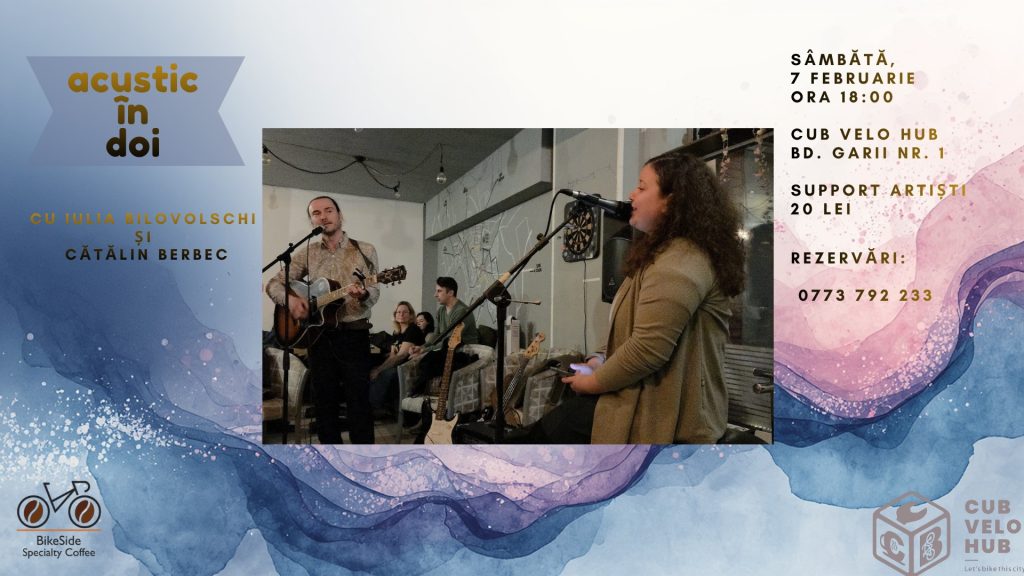 Iulia Bilovolschi și Cătălin Berbec @ CUB Velo Hub