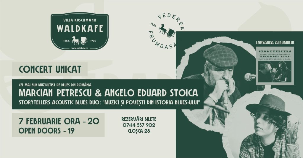 Marcian Petrescu & Angelo Eduard Stoica @ Waldkafe