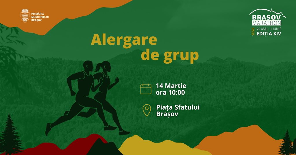 Alergare de grup Brașov Marathon @ Piața Sfatului Brașov