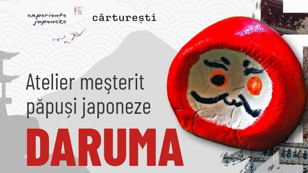Atelier păpuși japoneze Daruma @ Cărturești Brașov