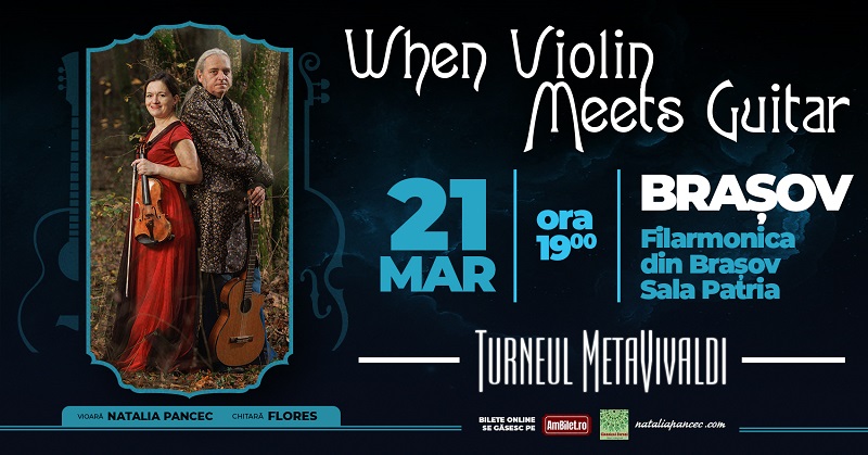 When Violin Meets Guitar METAVIVALDI @ Filarmonica Brașov