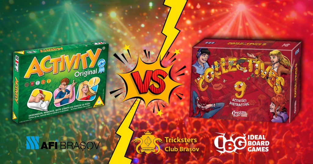 Collectives 9 vs Activity – Board Games Clash – Premii bilete la festival @ AFI Brașov