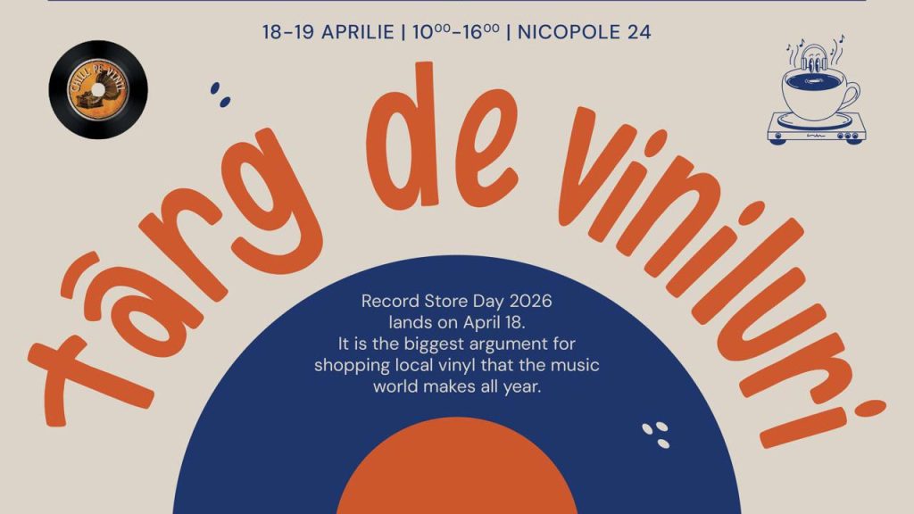 Târg de Viniluri în Brașov & Record Store Day 2026 @ Sonora Coffee & Vinyl