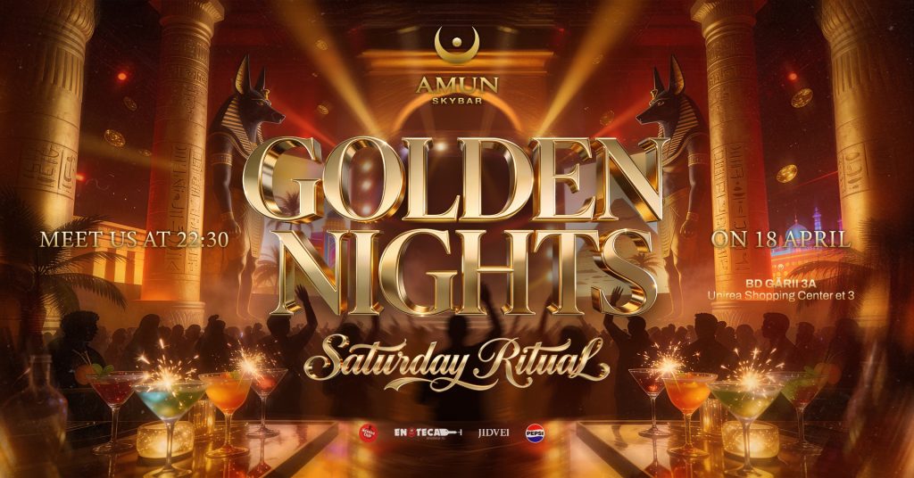 Golden Nights – Saturday Ritual @ Amun Skybar