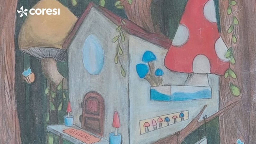 Atelier creativ de desenat căsuțe în copaci @ Coresi Shopping Resort