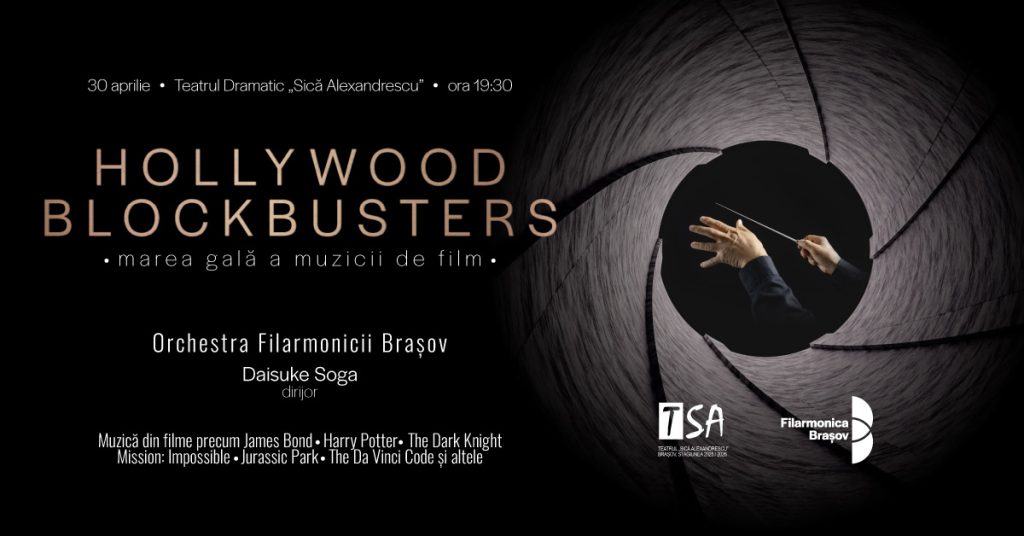 Hollywood Blockbusters: Marea gală a muzicii de film @ Teatrul Sică Alexandrescu