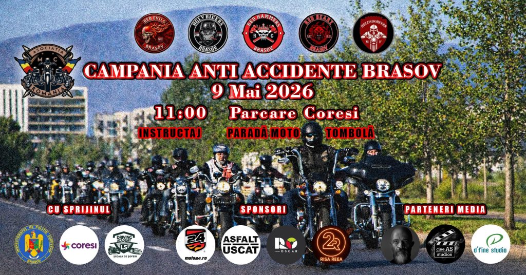 Campania Antiaccidente și Deschiderea Oficială de Sezon 2026 @ Coresi Shopping Resort