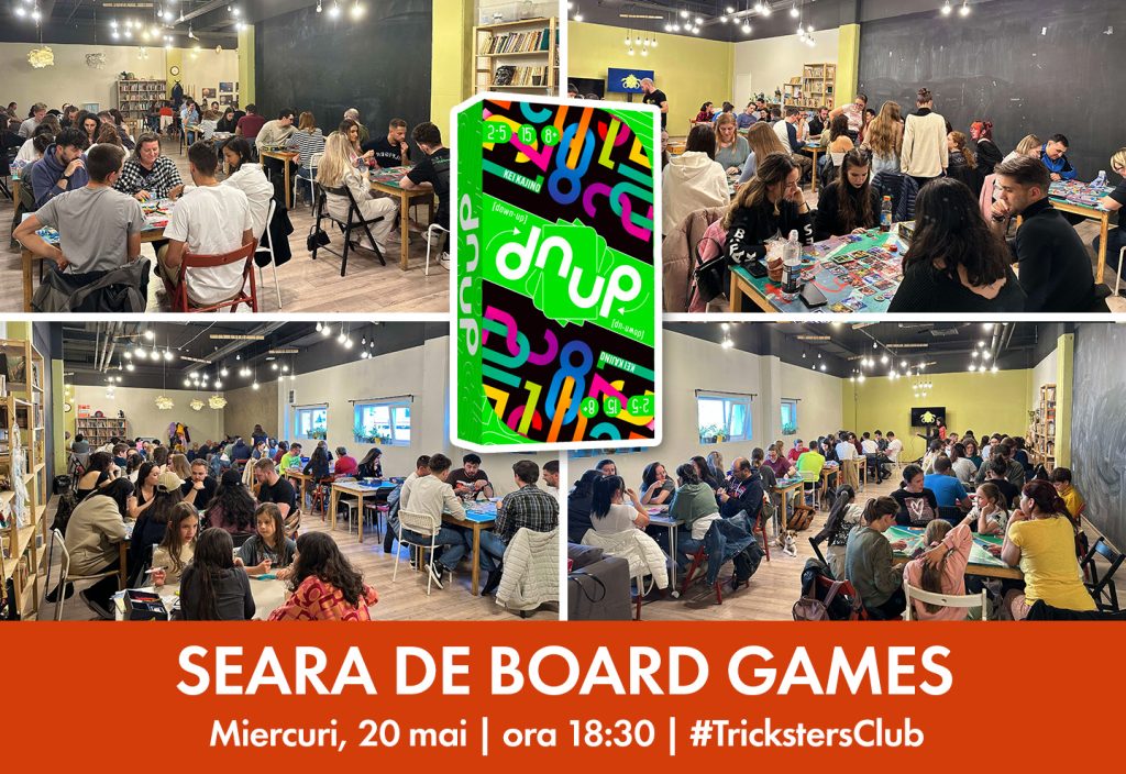 Seara de board games – DNUP – joc de cărți rapid @ Magnolia Brașov