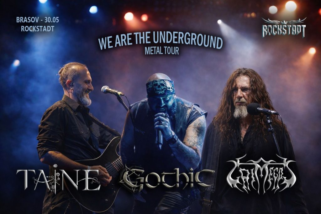 Taine, Gothic & Grimegod @ Rockstadt