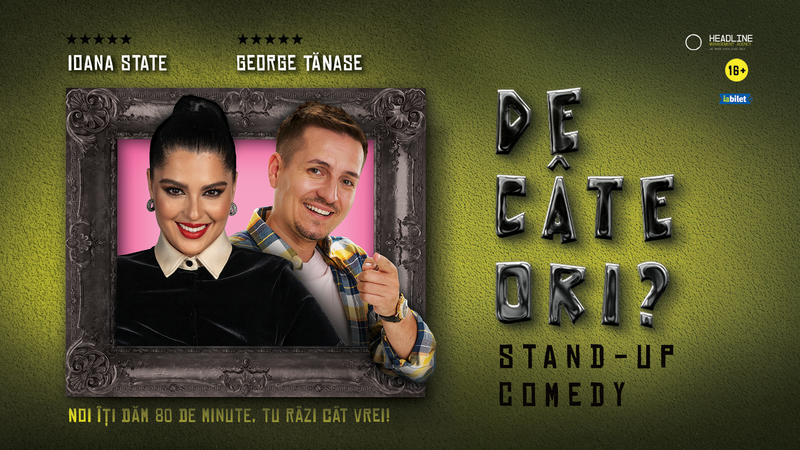 Stand-up Comedy cu George Tănase și Ioana State @ Centrul Cultural Reduta