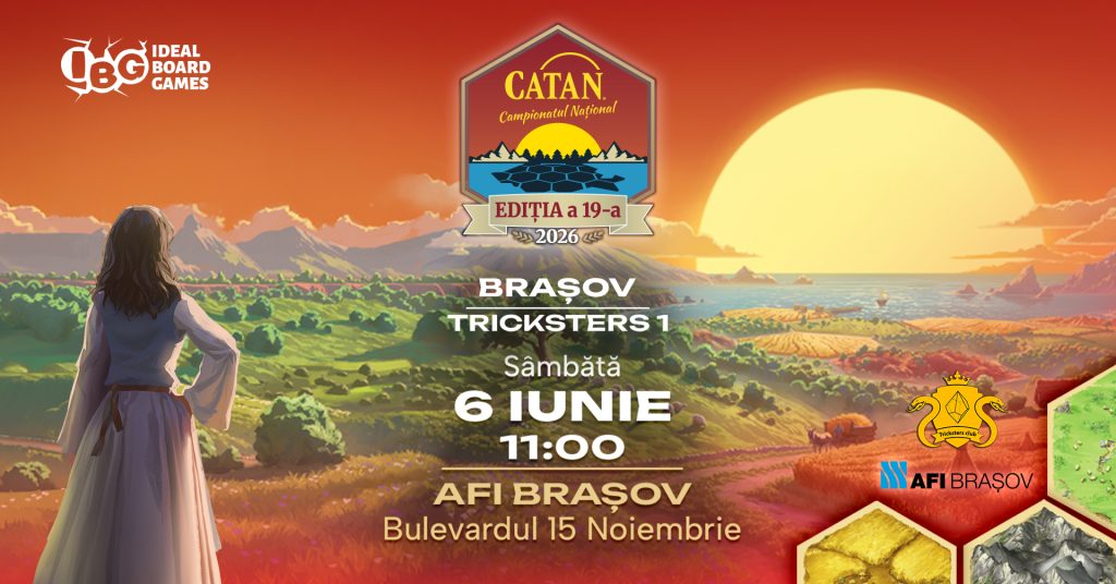 Campionatul Național de Catan – Etapa locală Brașov 2026 – ediția de vară @ AFI Brașov