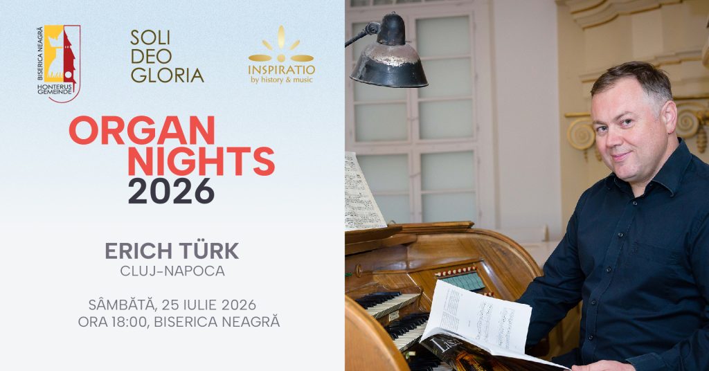Organ Nights – Erich Türk la Biserica Neagră