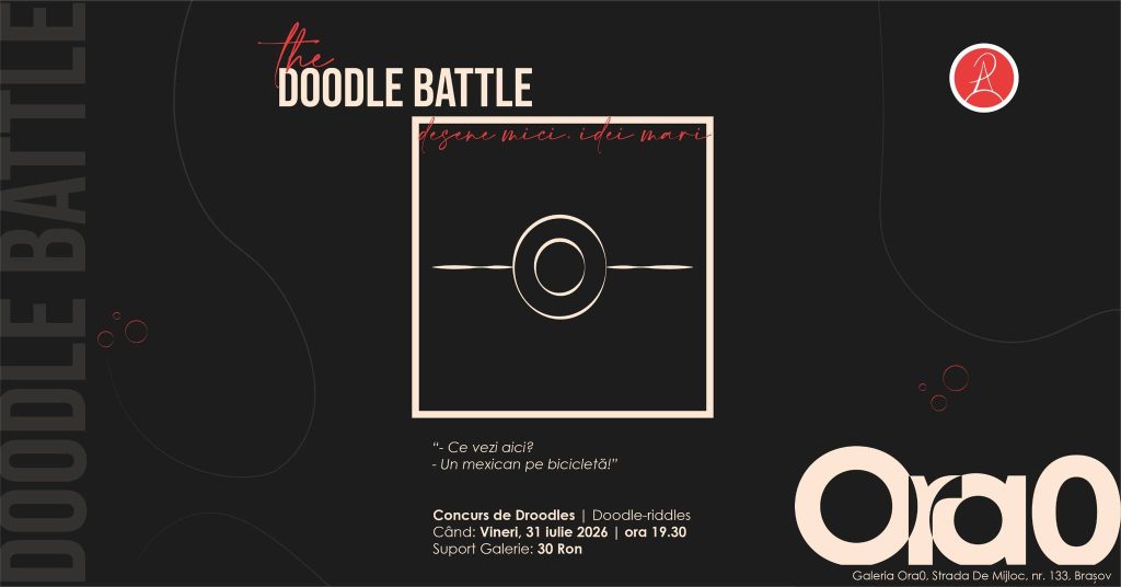 the DOODLE BATTLE – desene mici. idei mari