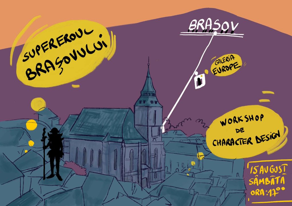 Workshop de Character Design – Supereroul Brașovului