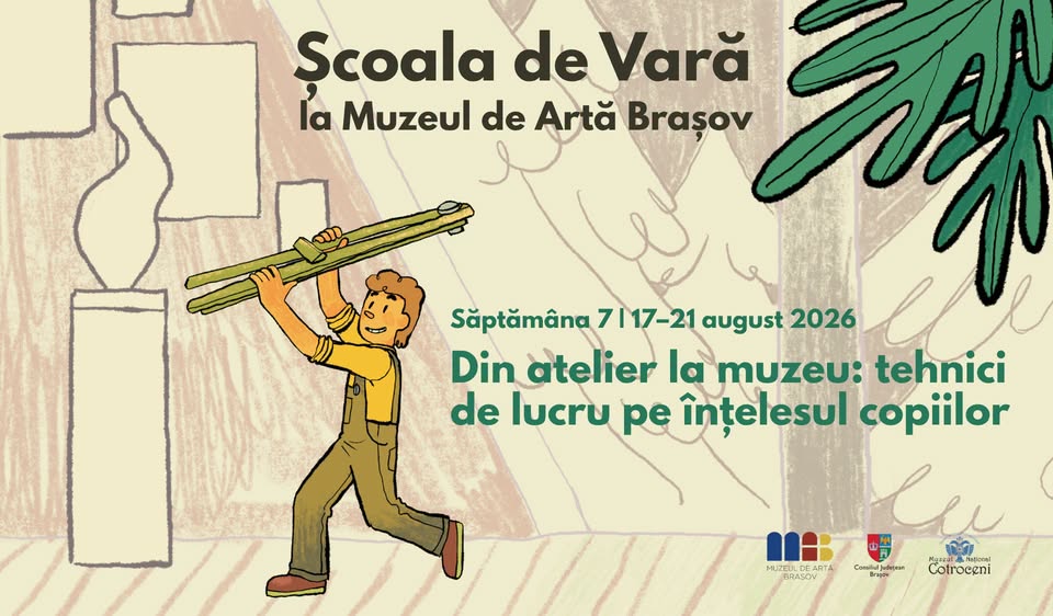𝐒𝐎𝐋𝐃 𝐎𝐔𝐓 | Școala de Vară la MAB | 17–21 august 2026 | Din atelier la muzeu