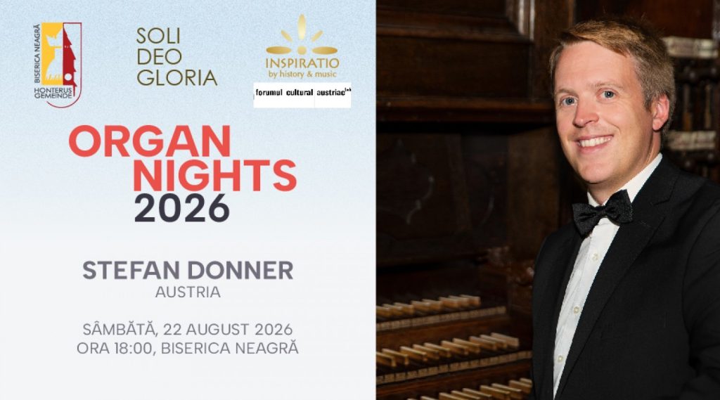 Organ Nights – Stefan Donner la Biserica Neagră