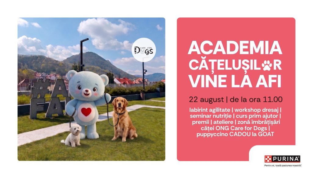 Academia Cățelușilor vine la AFI