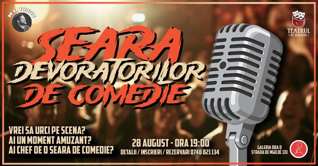 Seara Devoratorilor de Comedie: Ediția Storytime – shameless&fresh