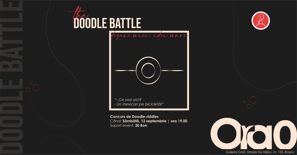 the DOODLE BATTLE #2 – desene mici. idei mari