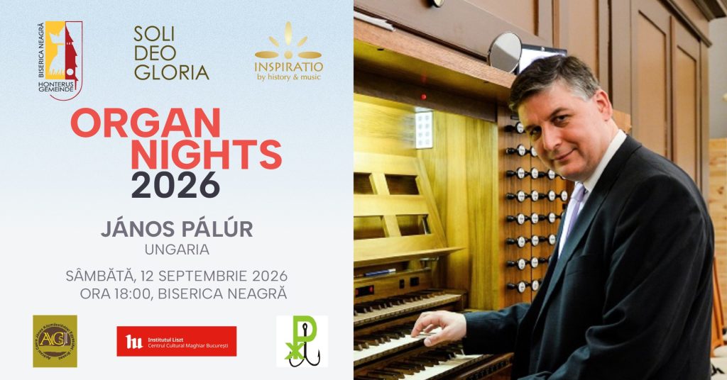 Organ Nights – János Pálúr la Biserica Neagră