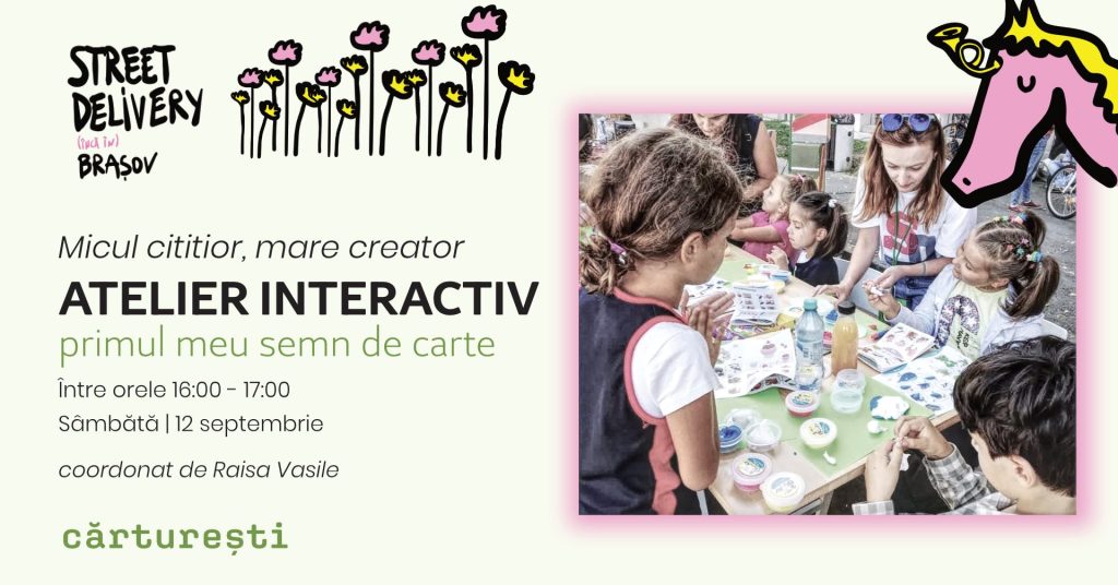 Micul cititor, mare creator. Atelier interactiv: primul meu semn de carte